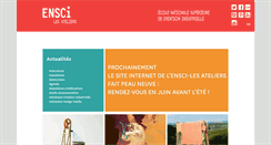 Desktop Screenshot of ensci.com